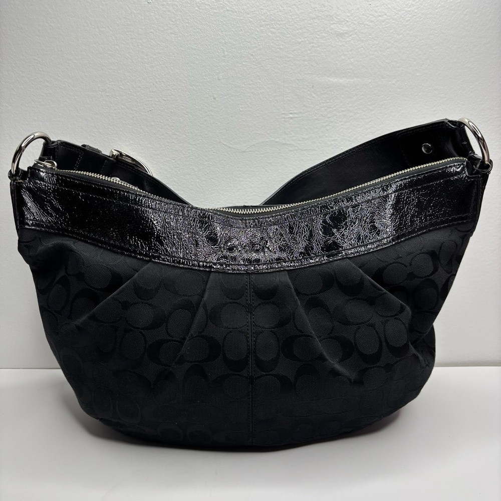 Coach Jacquard Signature Shoulder Bag